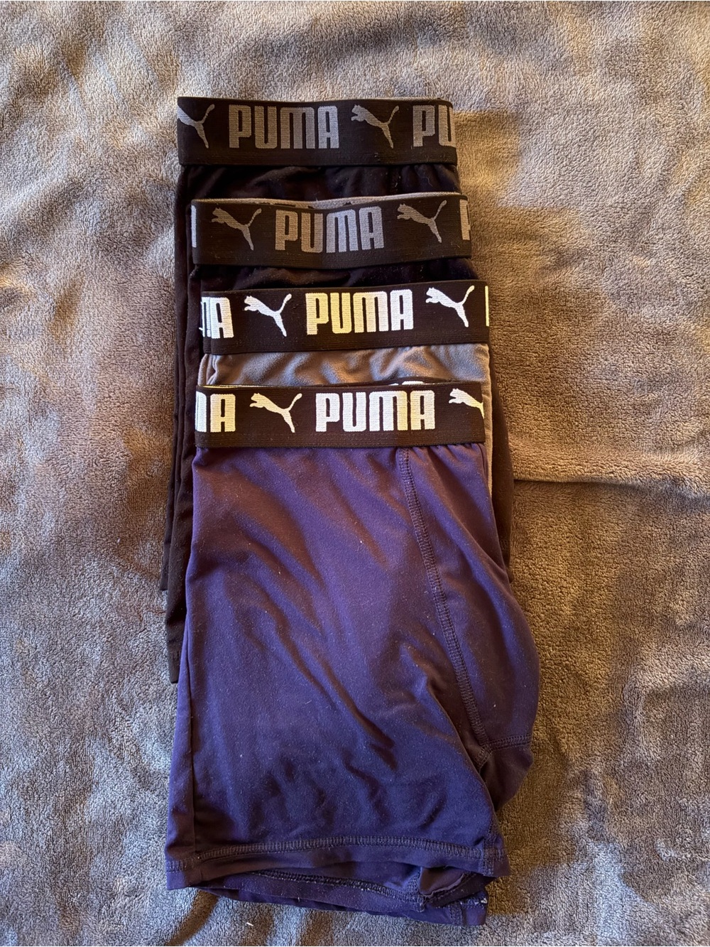 PUMA Men’s Boxer Briefs 4 pack